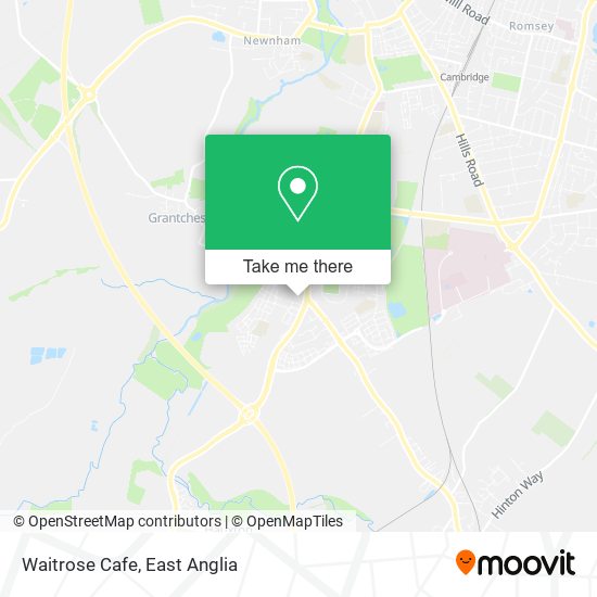 Waitrose Cafe map