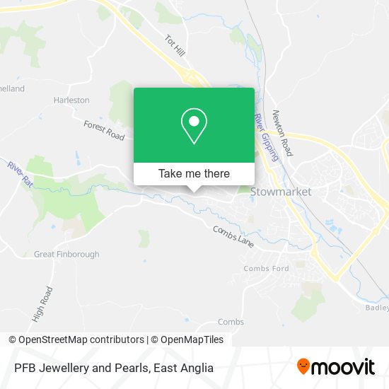 PFB Jewellery and Pearls map