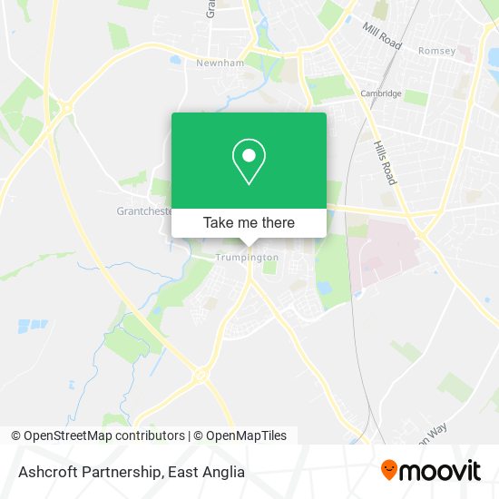 Ashcroft Partnership map