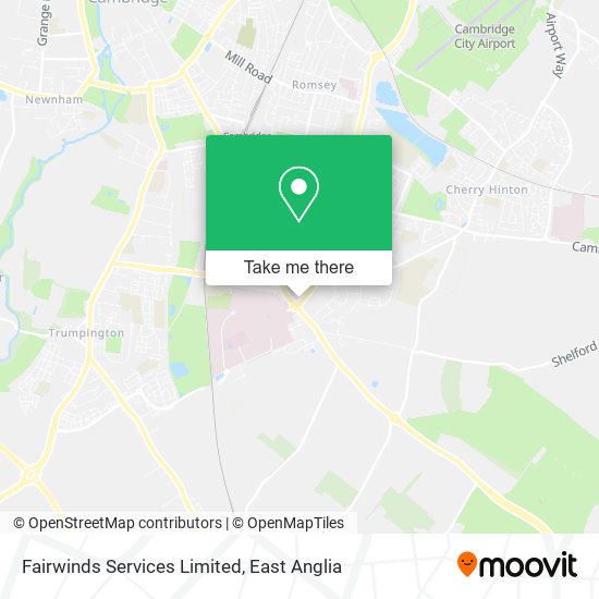Fairwinds Services Limited map