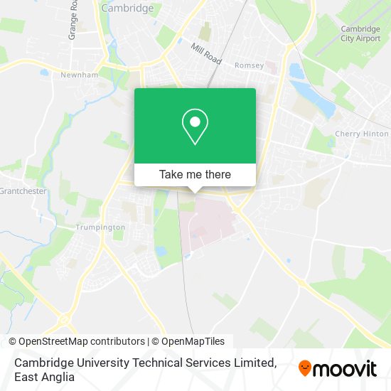 Cambridge University Technical Services Limited map