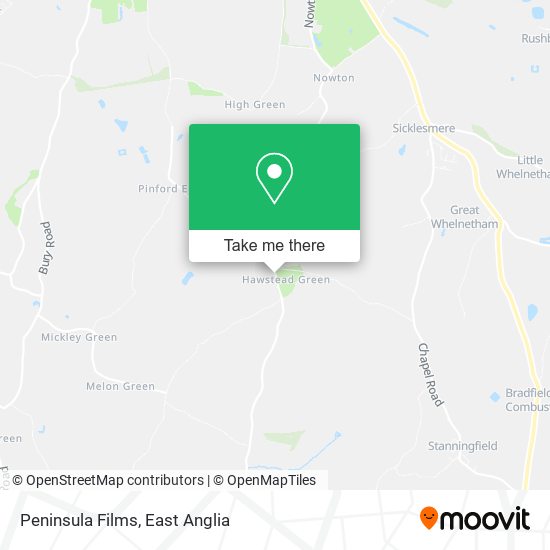 Peninsula Films map