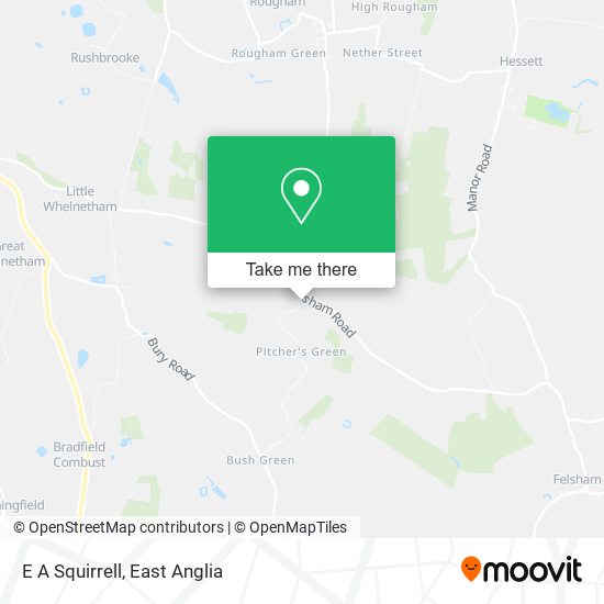 E A Squirrell map