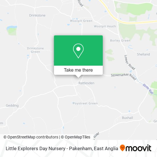 Little Explorers Day Nursery - Pakenham map