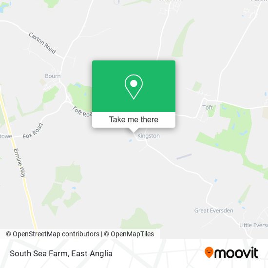 South Sea Farm map