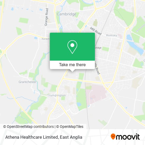 Athena Healthcare Limited map