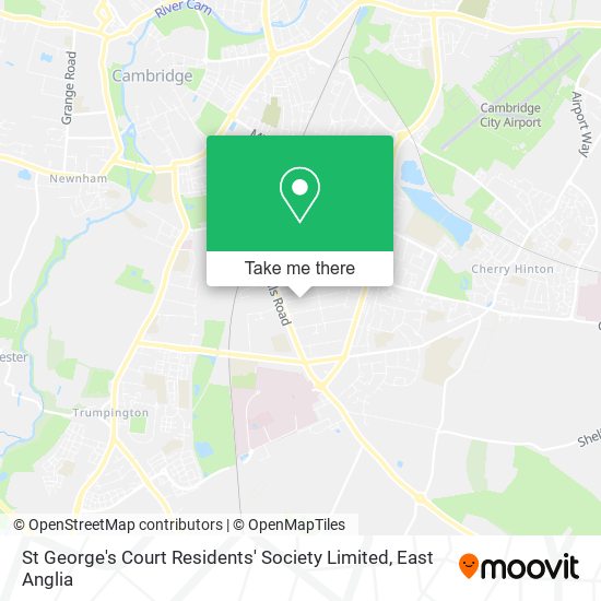 St George's Court Residents' Society Limited map
