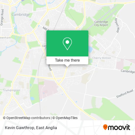 Kevin Gawthrop map