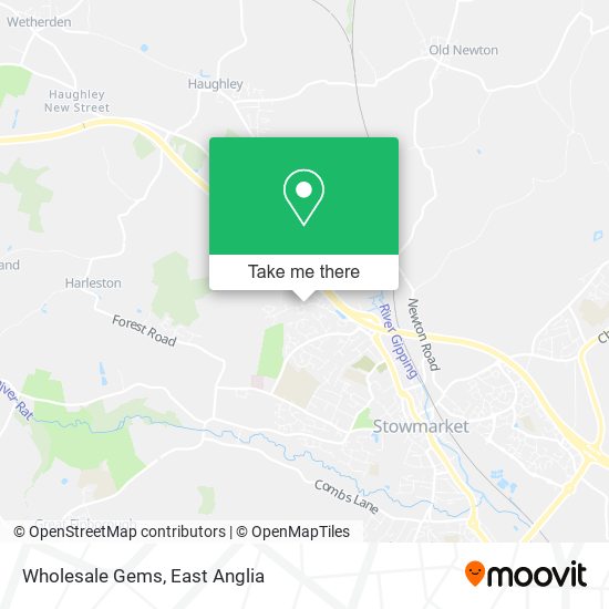 Wholesale Gems map