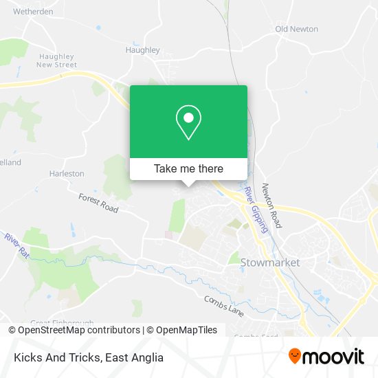 Kicks And Tricks map
