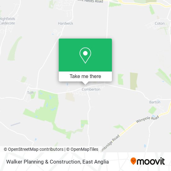 Walker Planning & Construction map