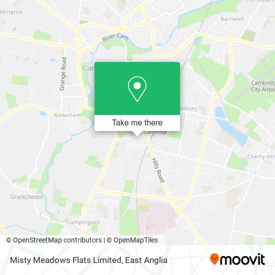 Misty Meadows Flats Limited map