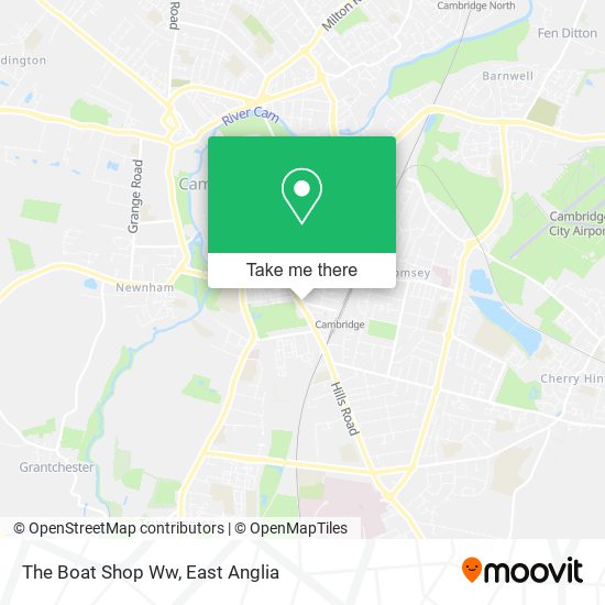 The Boat Shop Ww map
