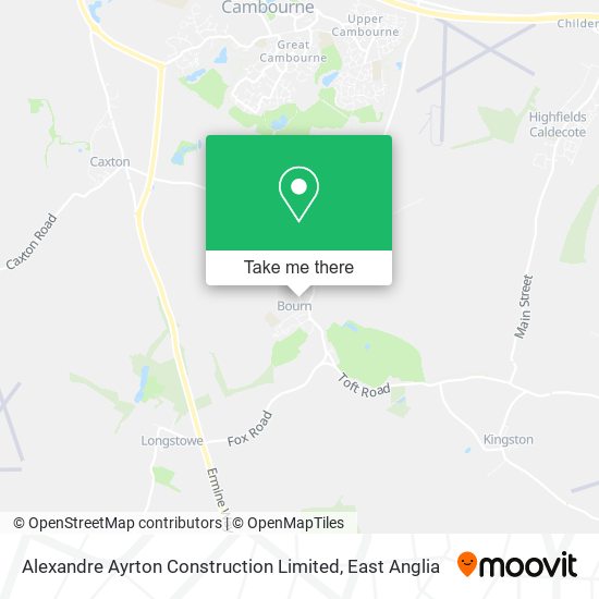 Alexandre Ayrton Construction Limited map