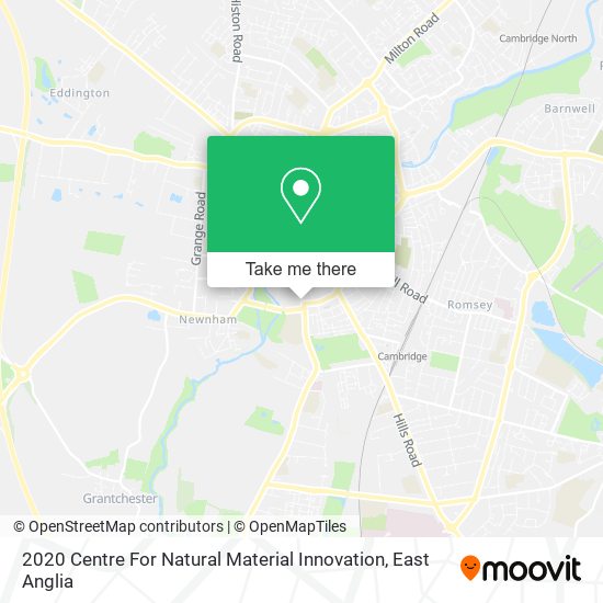 2020 Centre For Natural Material Innovation map