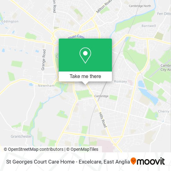 St Georges Court Care Home - Excelcare map