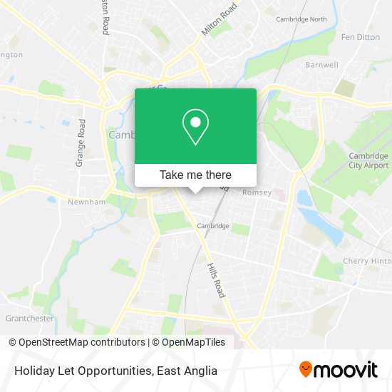 Holiday Let Opportunities map