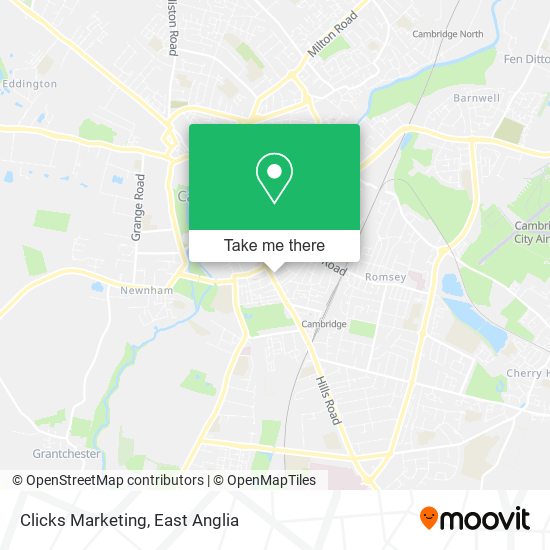 Clicks Marketing map