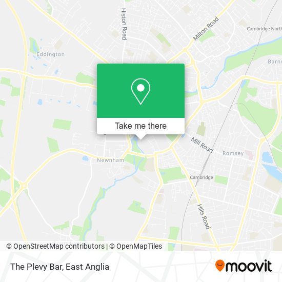 The Plevy Bar map
