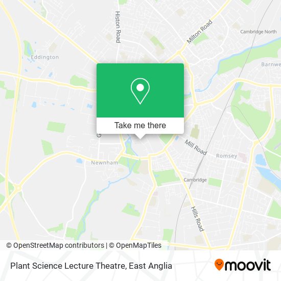 Plant Science Lecture Theatre map