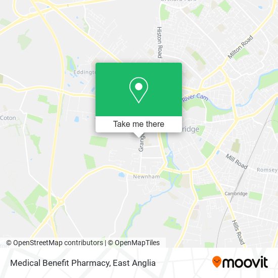 Medical Benefit Pharmacy map