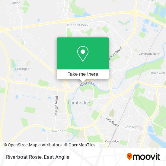 Riverboat Rosie map