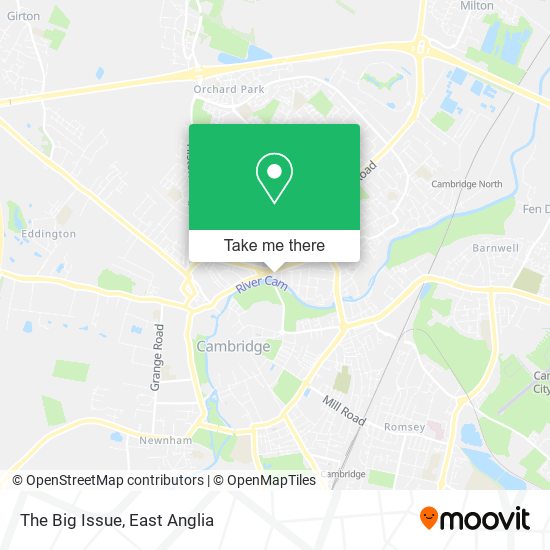 The Big Issue map