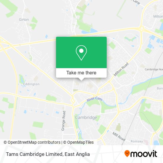 Tams Cambridge Limited map