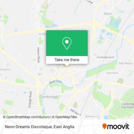 Neon Dreams Discoteque map