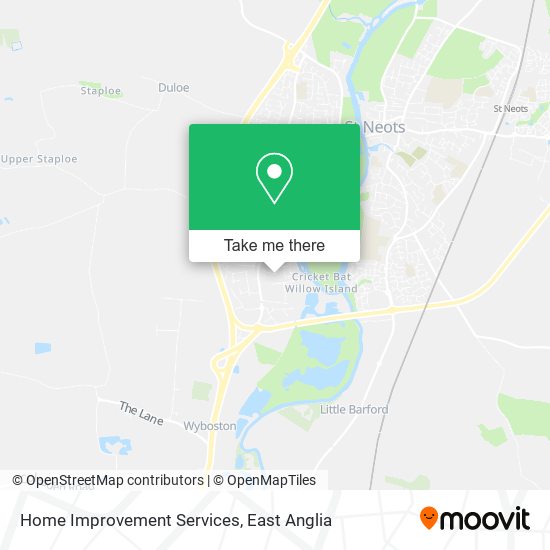 Home Improvement Services map