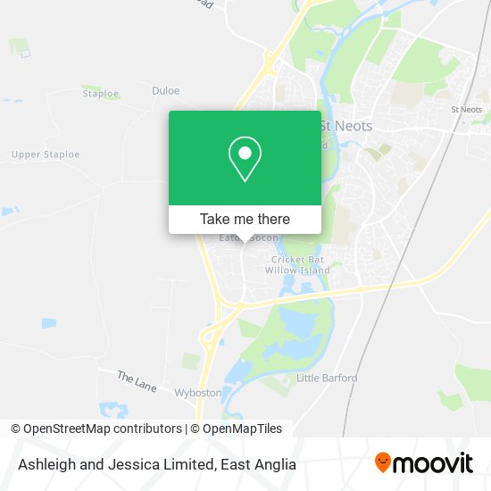 Ashleigh and Jessica Limited map