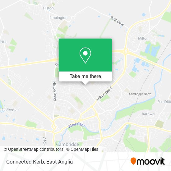 Connected Kerb map