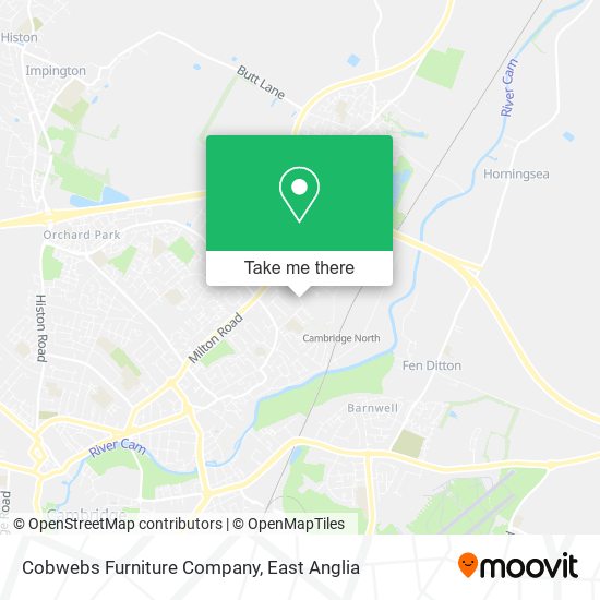 Cobwebs Furniture Company map