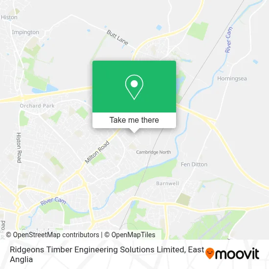 Ridgeons Timber Engineering Solutions Limited map