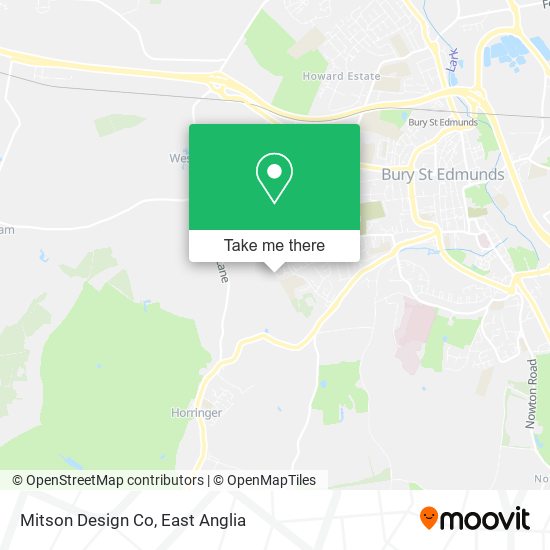 Mitson Design Co map