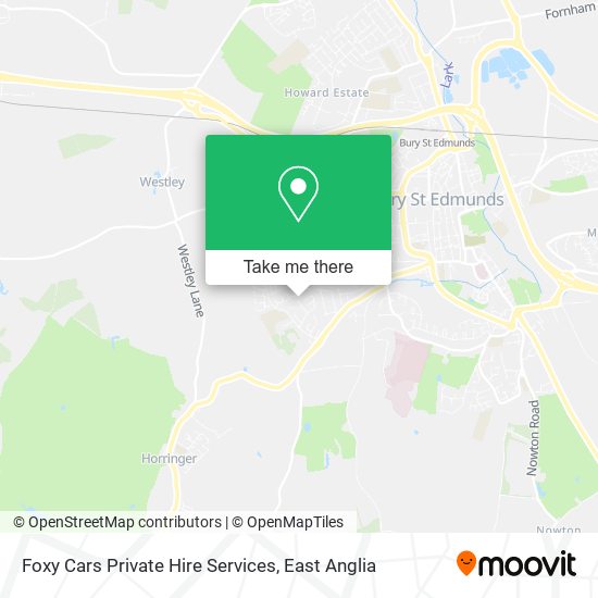 Foxy Cars Private Hire Services map