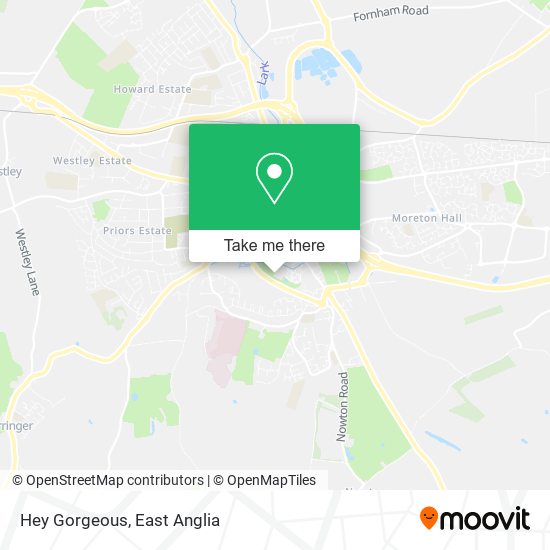 Hey Gorgeous map