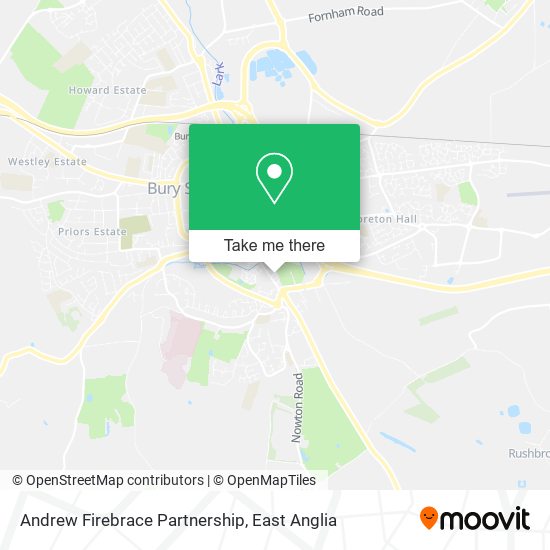 Andrew Firebrace Partnership map