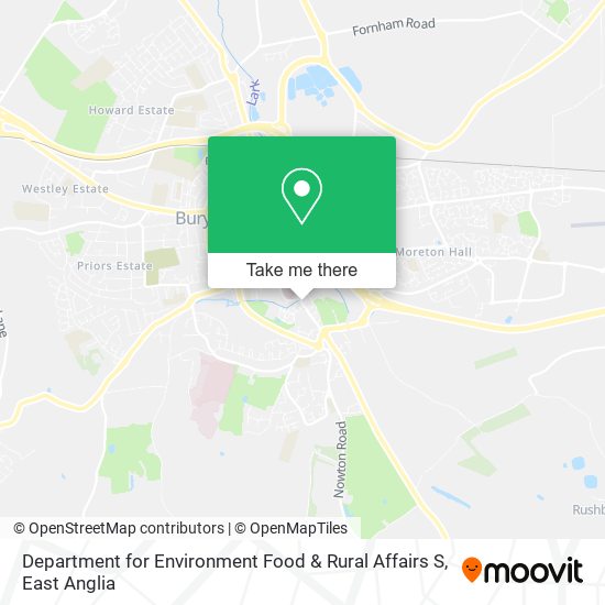 Department for Environment Food & Rural Affairs S map