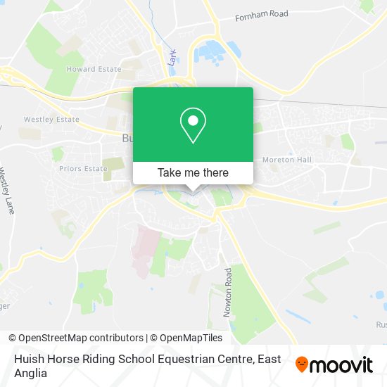 Huish Horse Riding School Equestrian Centre map