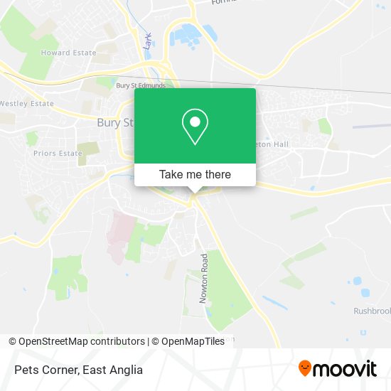 Pets Corner map