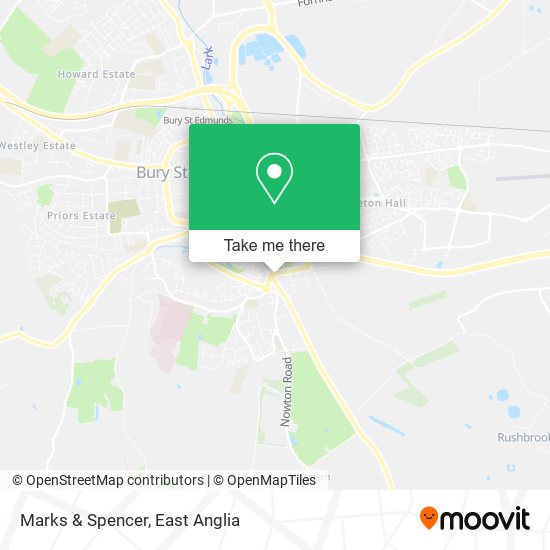Marks & Spencer map