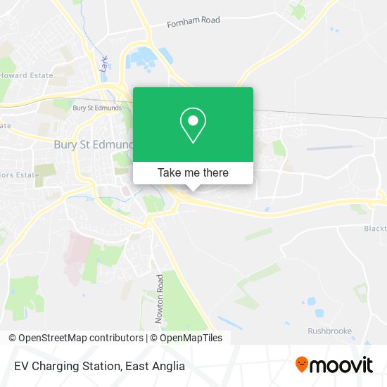 EV Charging Station map