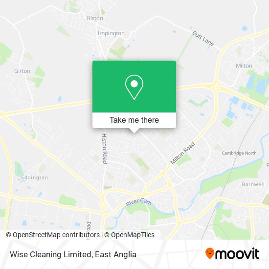 Wise Cleaning Limited map