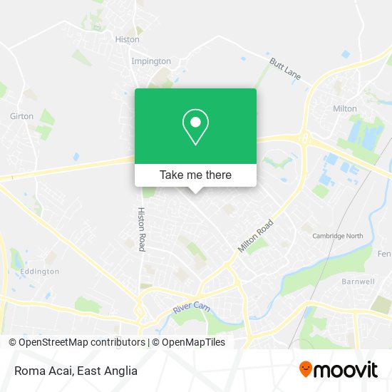 Roma Acai map