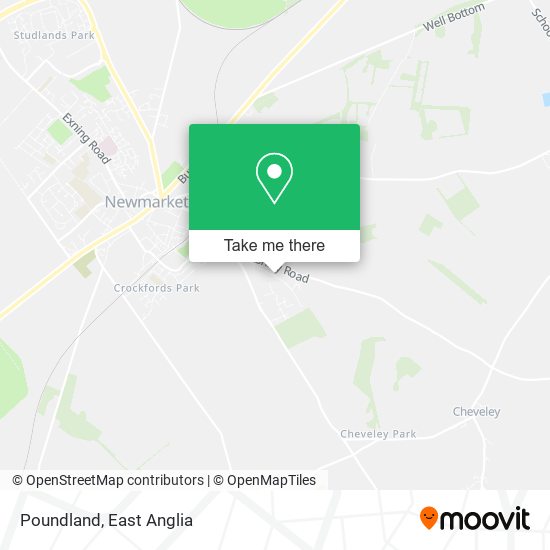 Poundland map