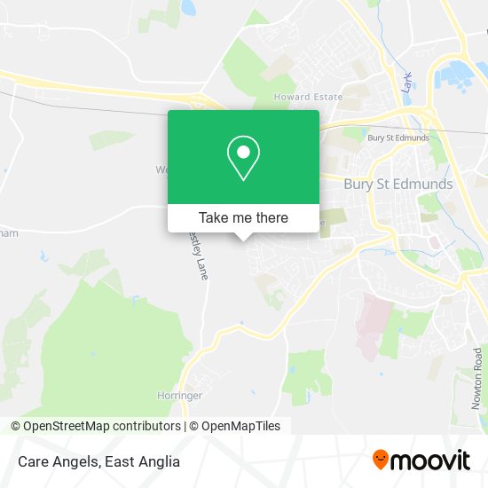 Care Angels map
