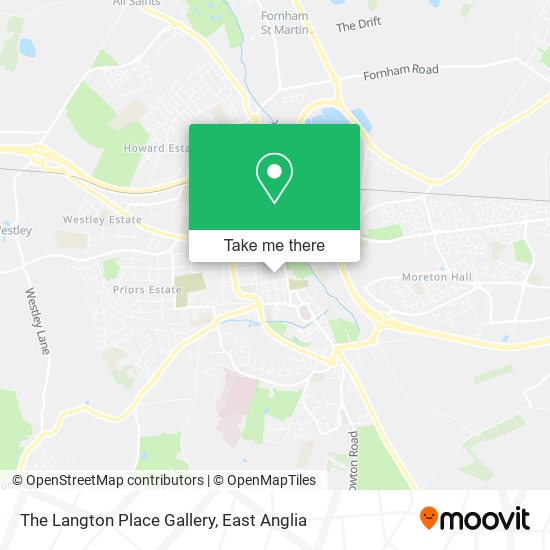 The Langton Place Gallery map