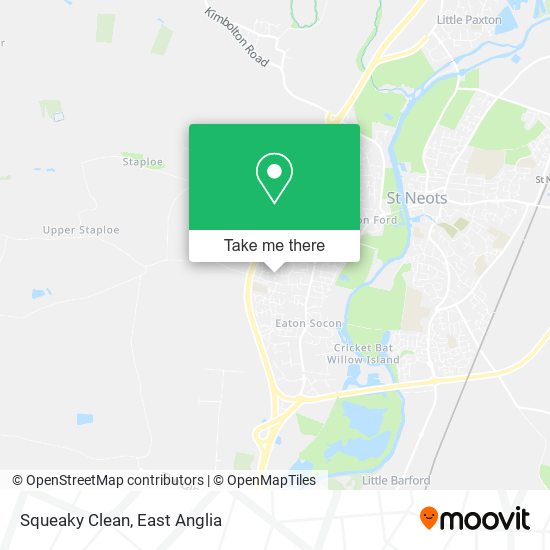 Squeaky Clean map
