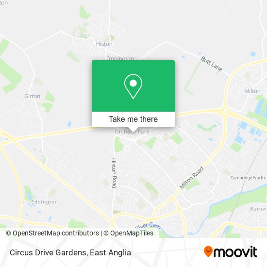 Circus Drive Gardens map